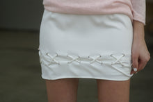 Criss Cross Mini Skirt | Claire de Lune Boutique