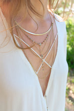 Crystal Layered Pendant Necklace | Claire de Lune Boutique