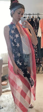 American Flag Print Kimono | Claire de Lune Boutique